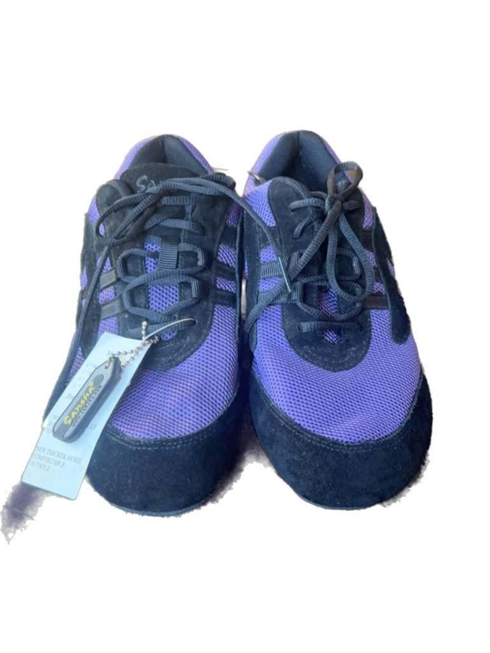 NWT Sansha Street Dance Sneakers Purple/Black Size 14M